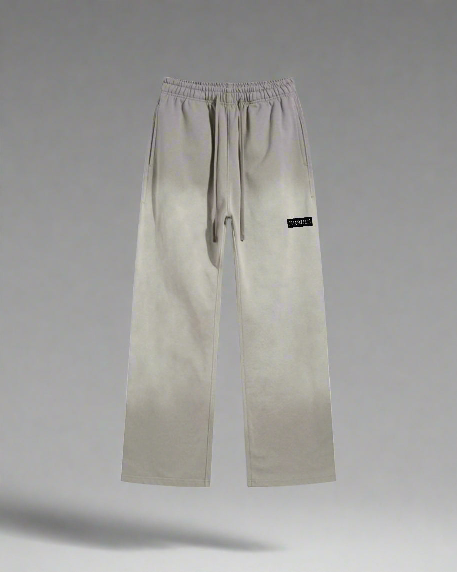 Grey Vintage Wash Sweat Pants (WOMEN)
