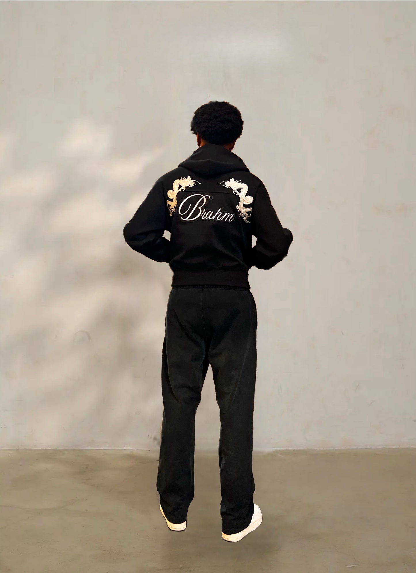 Black Vintage Sweat Pants