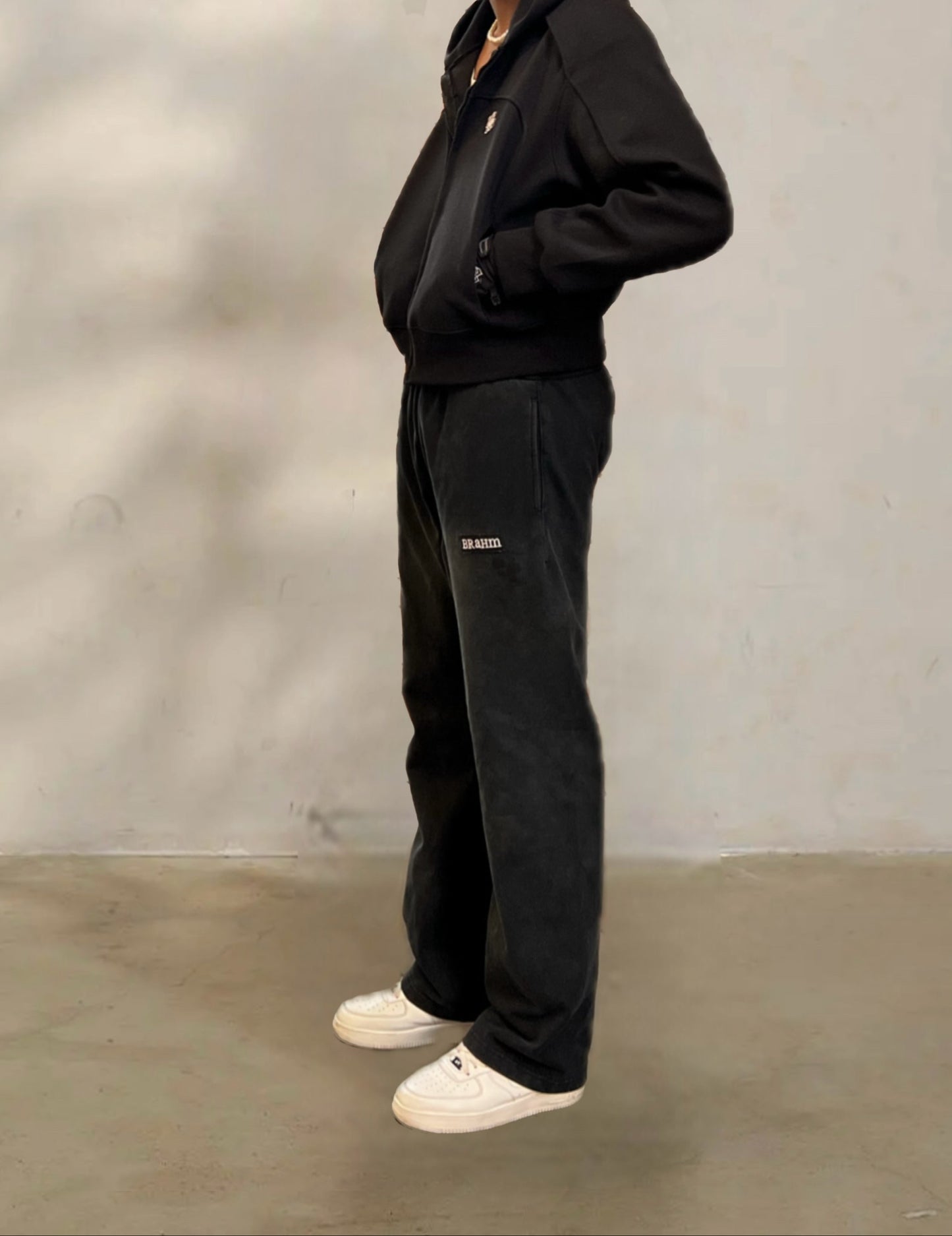 Black Vintage Sweat Pants